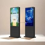 Monitor Restaurant Lcd Screen Signage Kiosk Solar Pole Outdoor Panel Display Inch Video LCD Outdoor Display Advertising Screen