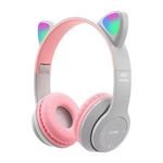 Hot Sale P47 Headphones bluetooth 5.0 Wireless Earphones Girls the Best Mobile Game Cat Ear Headphones
