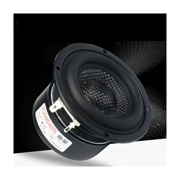 25~40W 3 Inch Speaker Unit Bass Hifi Home Speaker Glass Fiber Woven Basin Low Frequency Woofer Sound Subwoofer LoudSpeaker Unit