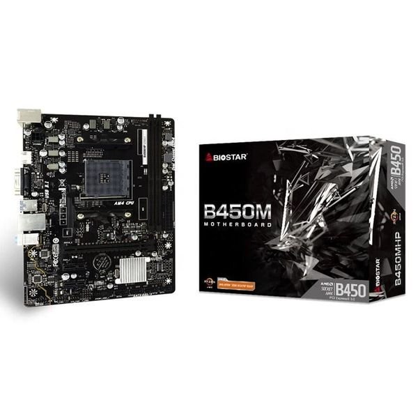 Cheapest Gaming Accessories B450MHP Computer Mainboard 32GB 64GB DDR4 Micro ATX AMD B450 Socket AM4 Biostar B450M Motherboard