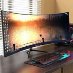 34 Inch Curved Monitor 144HZ Computer Screen PC Monitor 4K Gaming Monitors
