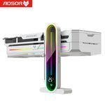 Factory Wholesale COOLMOON Gaming PC Accessories Vertical GPU Stand ARGB Graphics Card Support Temperature Display GPU Holder