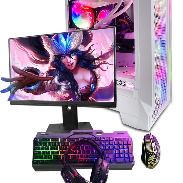 Factory I9 High Gaming Desktop Computer with Wired Keyboard Home Computers Set Assembled RTX3070 3080 4070 4080 4090 Gamier PC