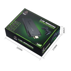 Newest Retro 32G/64G Wireless Video TV Game Console 4K HD Game TV Dongle 20000 Built-In Games Supports PS1/SFC/FC/GB/GBC/MD