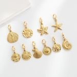 All Charms Stainless Steel Waterproof Jewelry DIY Universal Buckle Pendant Bracelet Necklace Accessories Clips on Charms