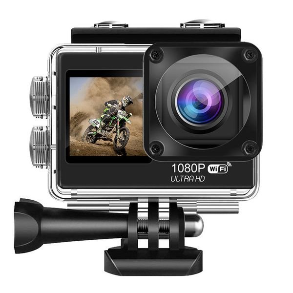 Wholesale Mini Underwater Sport Camcorder 4K Waterproof Action Camera with 60fps 10x Optical Zoom Touch Screen WiFi Features
