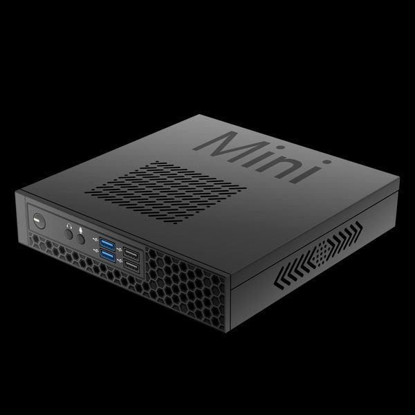 Best Desktop Office Business Computer Win10 Linux 8GB DDR3L 256G SSD Gigabit NIC 4K Dual Display Mini PC